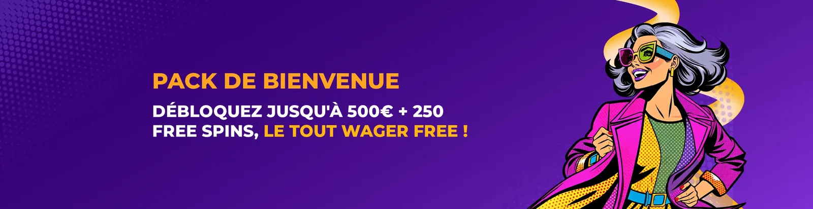 Pack de bienvenue casino Simsinos : jusqu'à 500 € et 250 tours sans wager